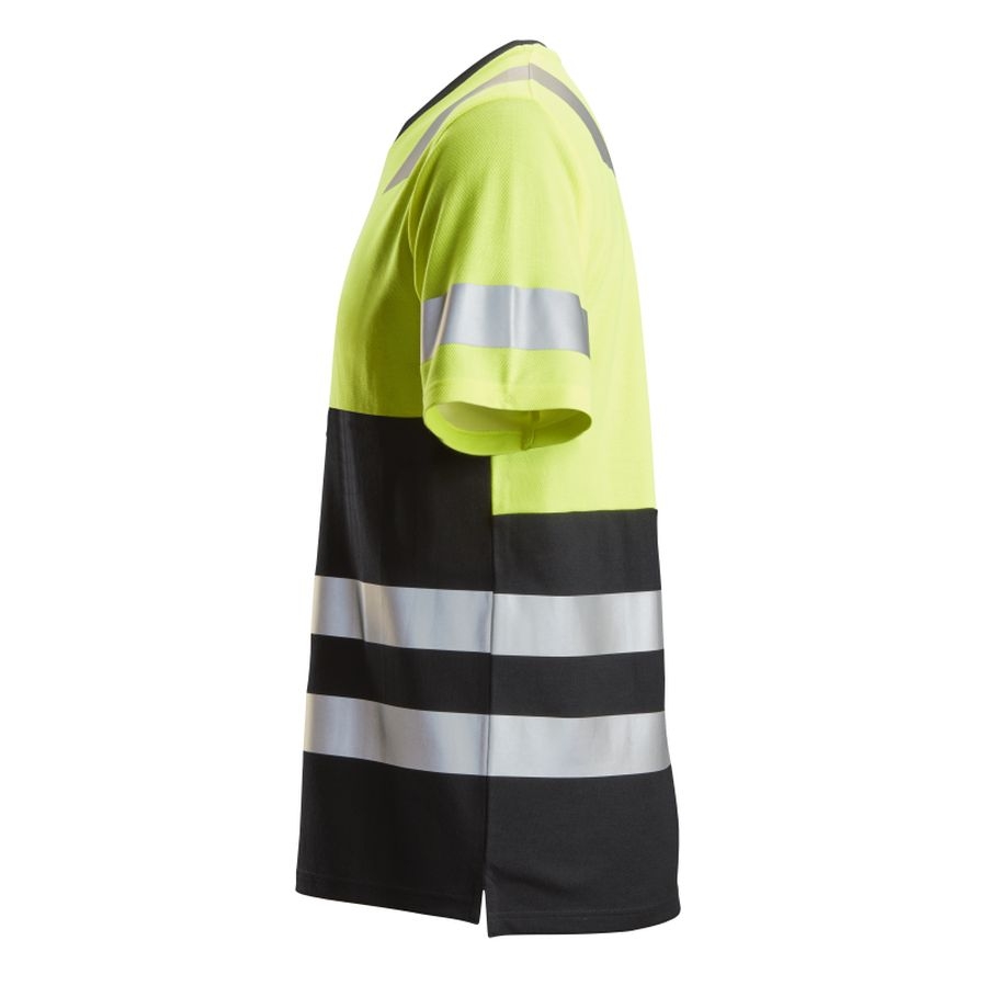 2534 Snickers Hi-Vis T-Shirt Warnschutzklasse 1