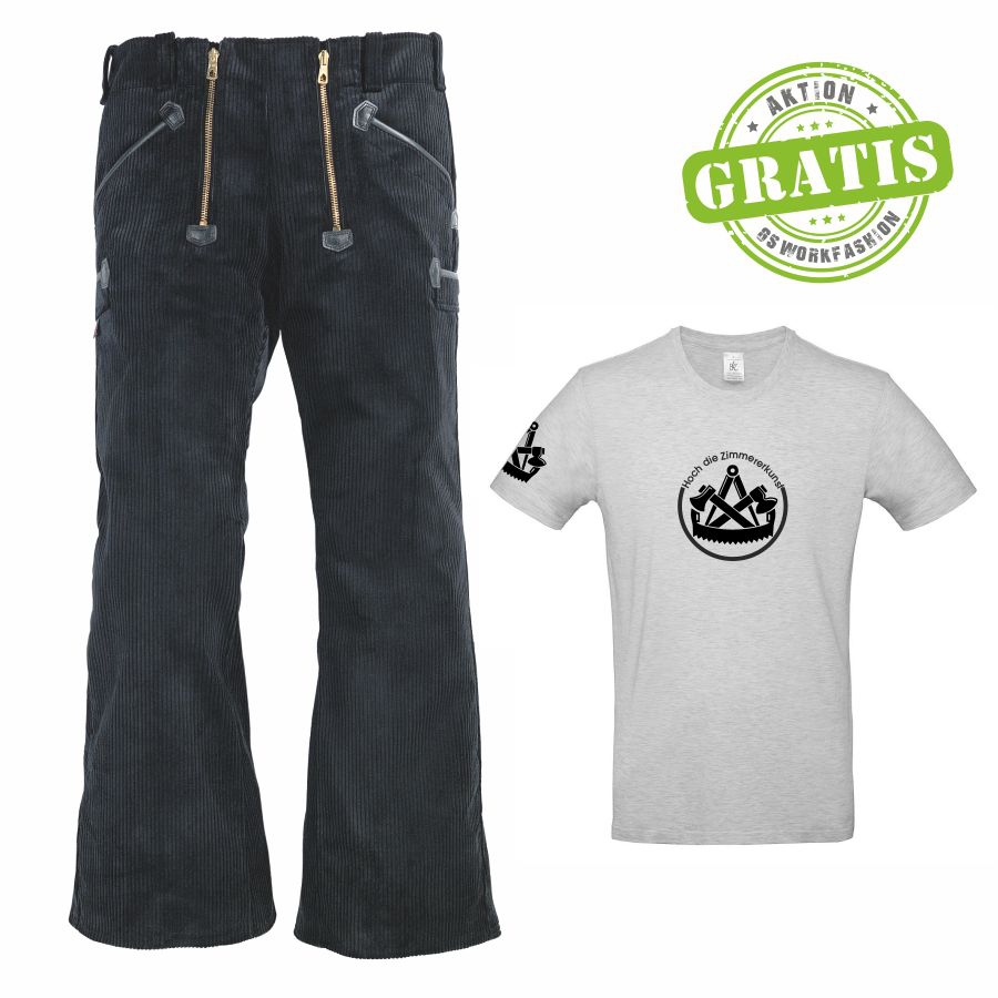 60004 FHB Zunfthose Michael Cord inkl. Zunftshirt 60004 FHB Zunfthose Michael Cord inkl. Zunftshirt