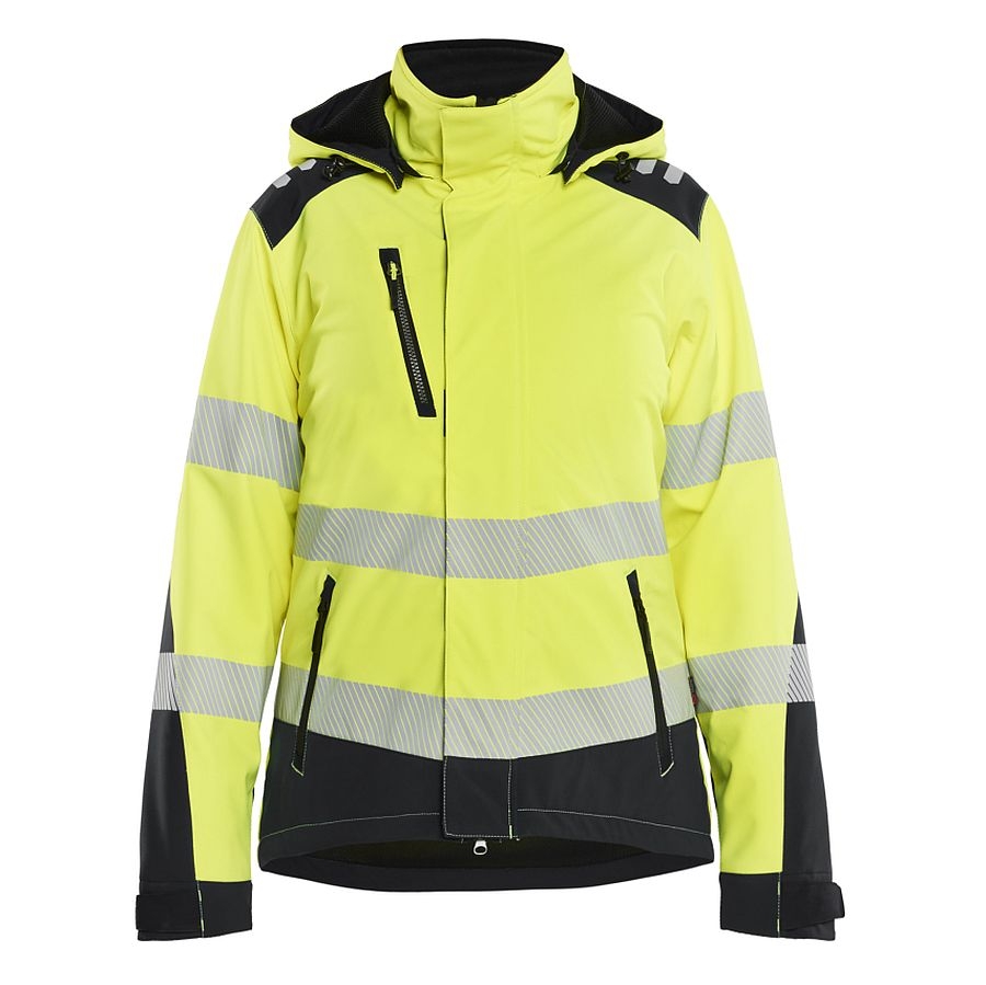 4401 Blakläder®High Vis Damensoftshell-Winterjacke