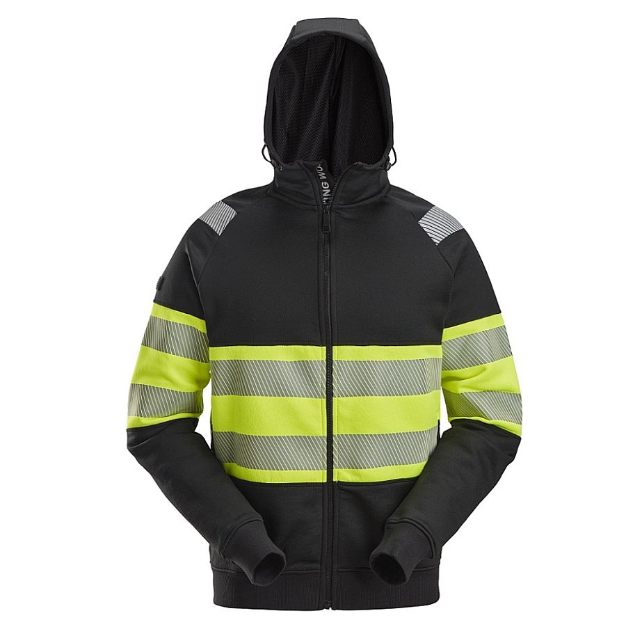 2838 Snickers Kapuzen-Jacke Warnschutz Klasse 1 2838 Snickers Kapuzen-Jacke Warnschutz Klasse 1