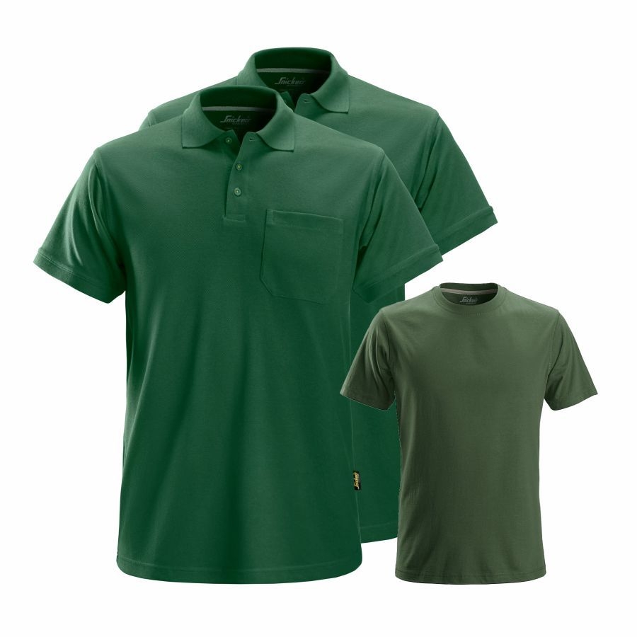 2708 Poloshirt 2er Pack inkl. *GRATIS* T-Shirt