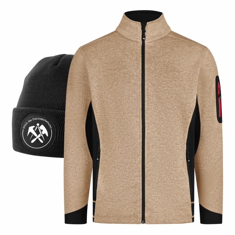 79595 FHB Jacke Christoph + Beanie Dachdecker