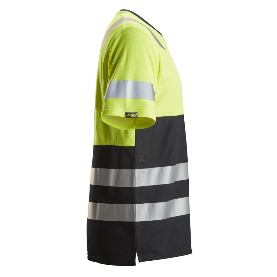 2534 Snickers Hi-Vis T-Shirt Warnschutzklasse 1