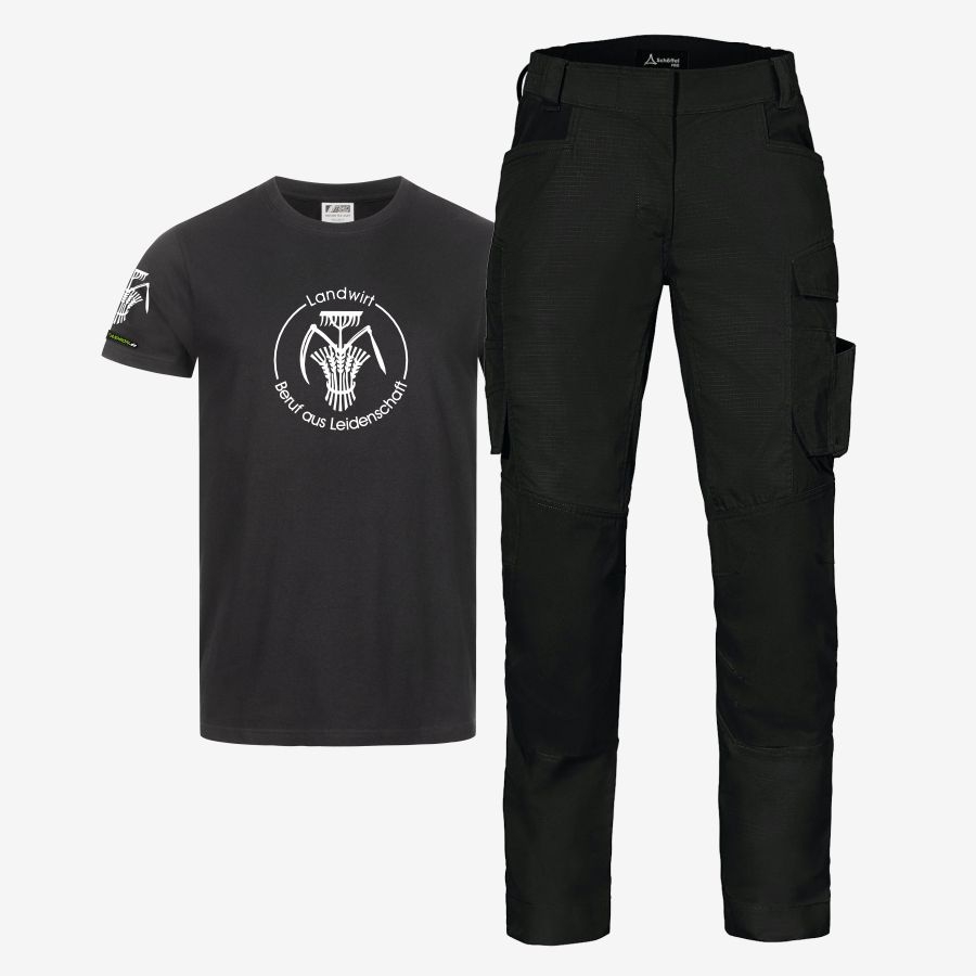 7511 Schöffel Pro Damenhose Meistermacher+T-Shirt