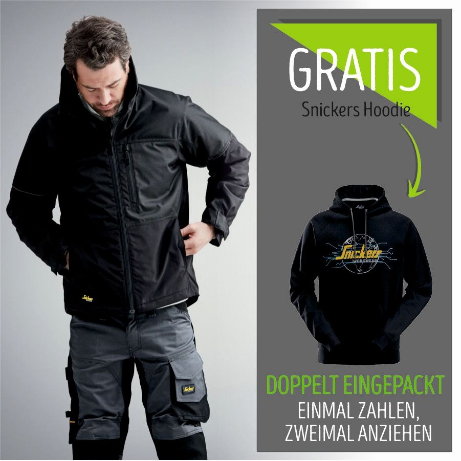 1148 Snickers Winterjacke inkl. *GRATIS* Hoodie