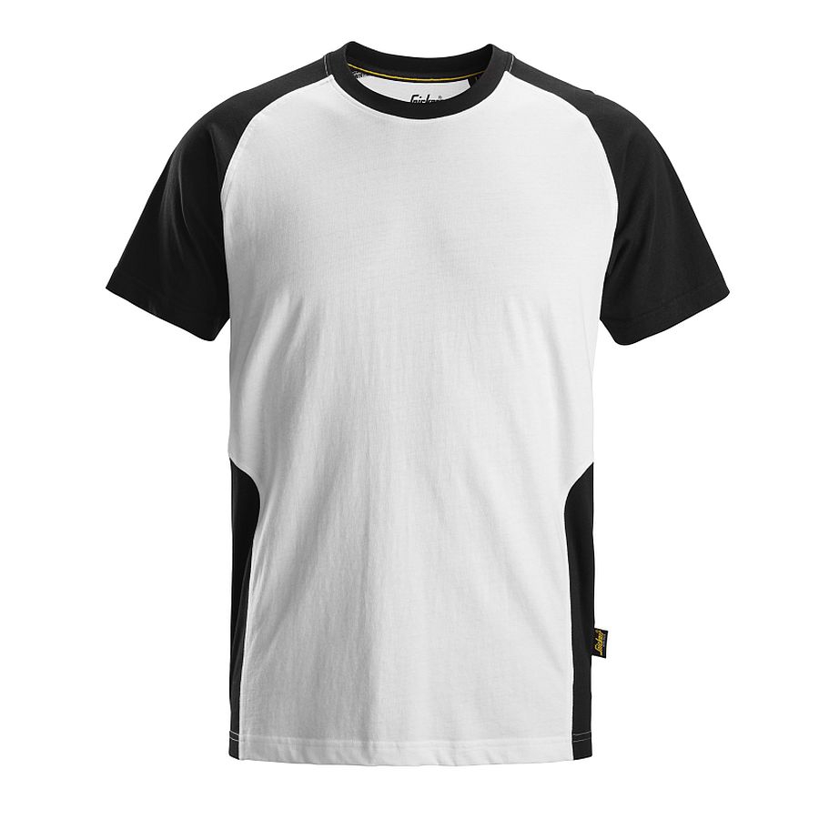2550 Snickers Zweifarbiges T-Shirt Baumwolle 2550 Snickers Zweifarbiges T-Shirt Baumwolle
