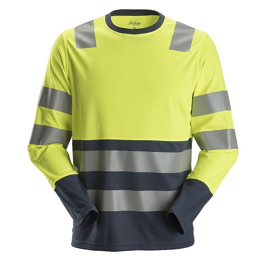 2433 Snickers Allroundwork Hi-Vis T-Shirt 2433 Snickers Allroundwork Hi-Vis T-Shirt