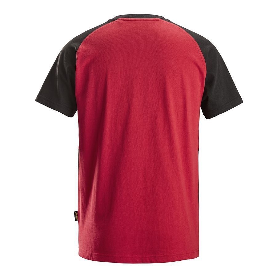 2550 Snickers Zweifarbiges T-Shirt Baumwolle