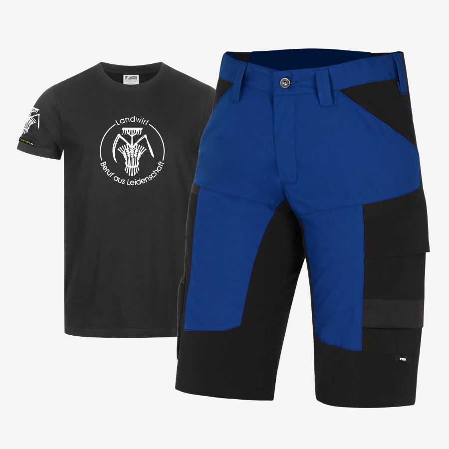 123130 FHB Short Kim Stretch+Gratis Shirt Landwirt