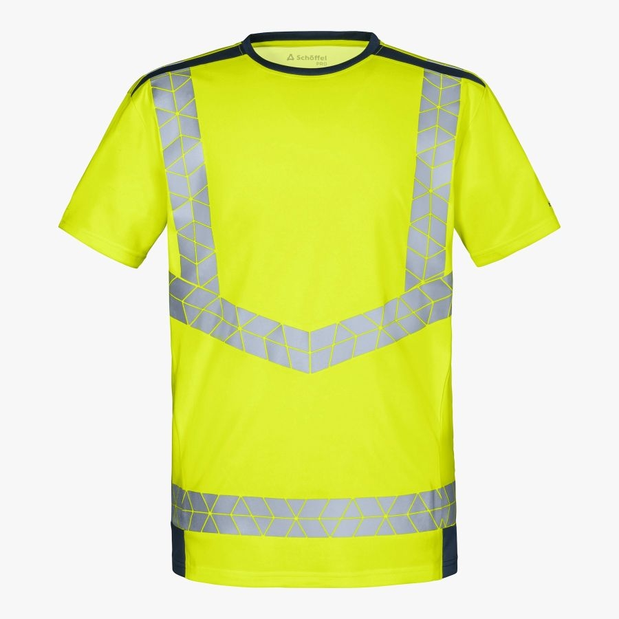 7730 Schöffel Pro High Vis T-Shirt Signalheld