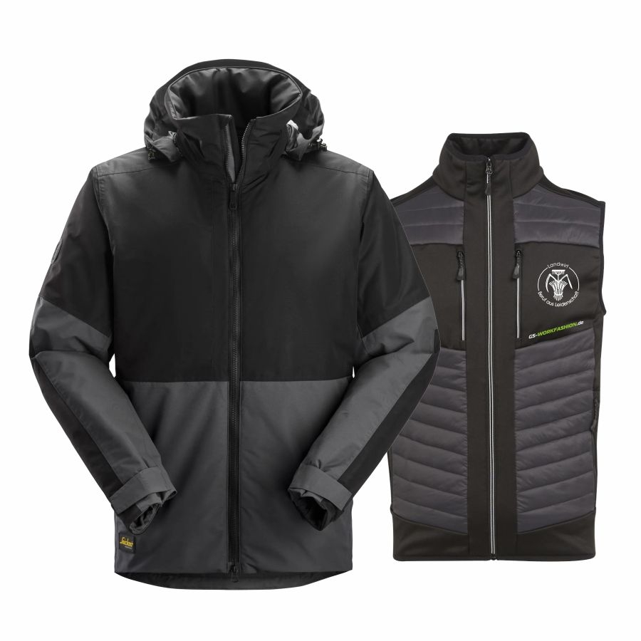 1104 Snickers All.Work Winterjacke +Weste Landwirt