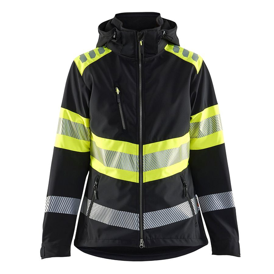 4404 Blakläder® High-Vis Damen Softshell Jacke