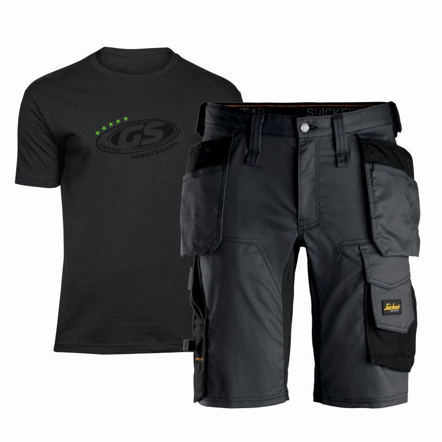 6141 Snickers Short m. Holstertaschen+Gratis Shirt