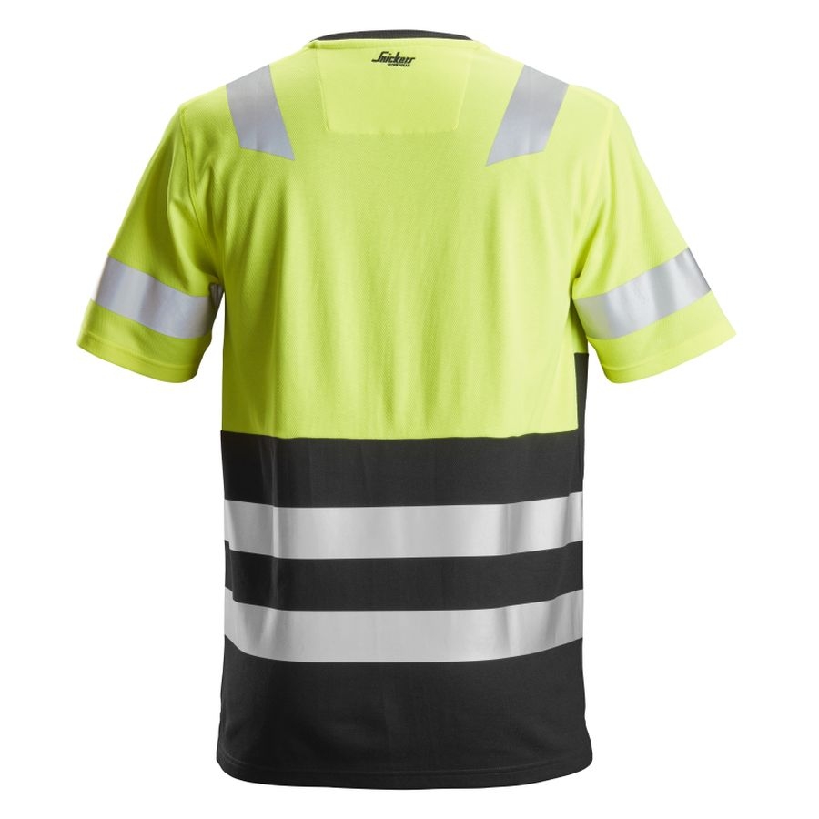 2534 Snickers Hi-Vis T-Shirt Warnschutzklasse 1