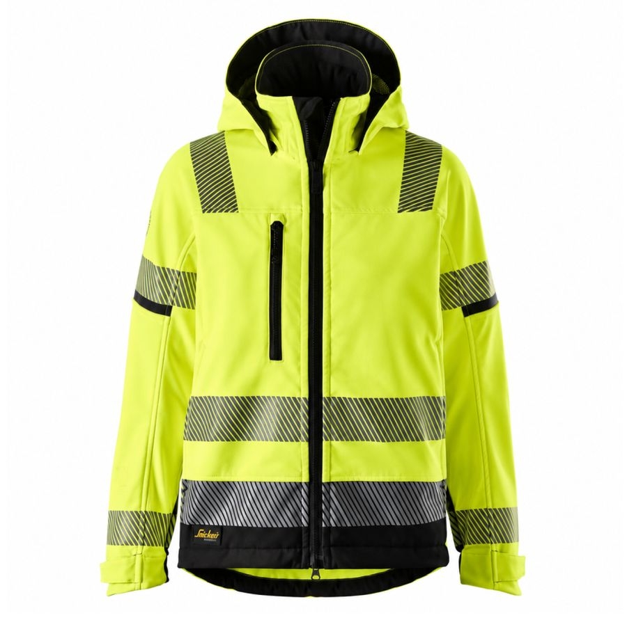 1273 Snickers Warnschutz Damen Softshell Kl 2/3