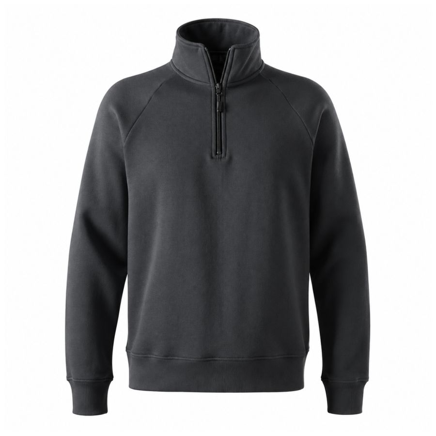 2021 Snickers Sweatshirt mit kurzem Reißverschluss
