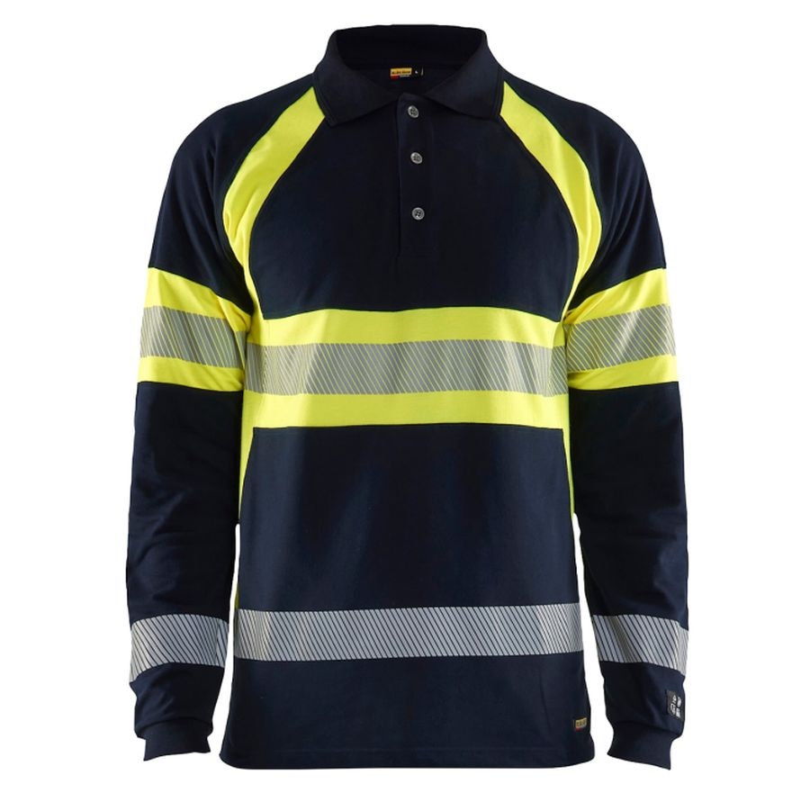 3438 Blakläder® Multinorm Langarm Poloshirt