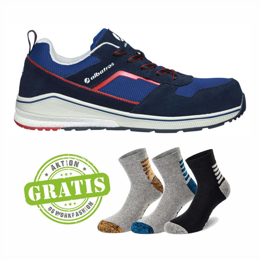 647640 Albatros Sicherheitsschuh Court Blue S1P 647640 Albatros Sicherheitsschuh Court Blue S1P