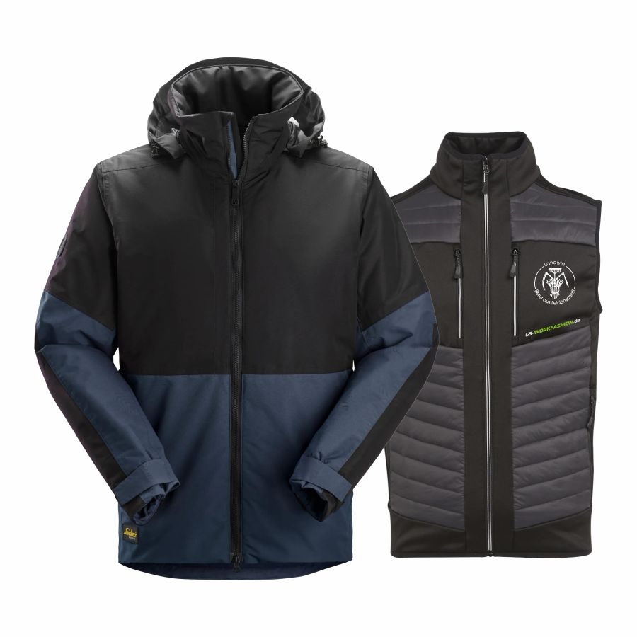 1104 Snickers All.Work Winterjacke +Weste Landwirt