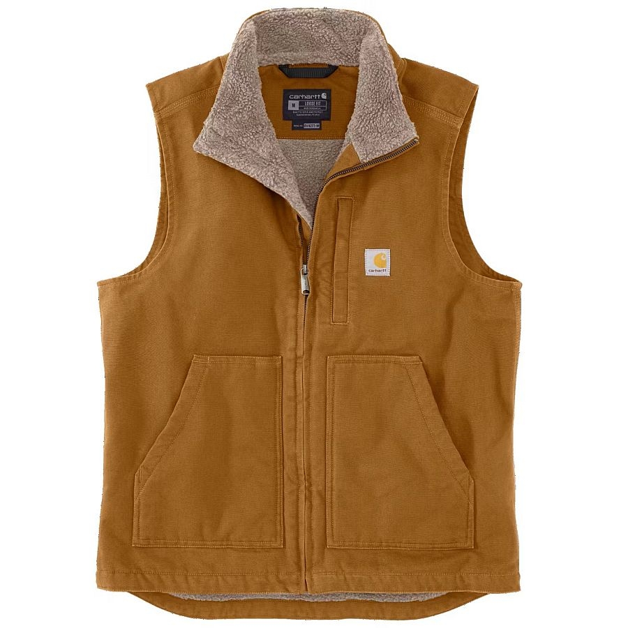 104277 Carhartt® Duck Weste  mit Stehkragen