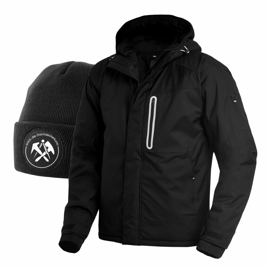 78658 FHB Wintersoftshell Jacke +Beanie Dachdecker