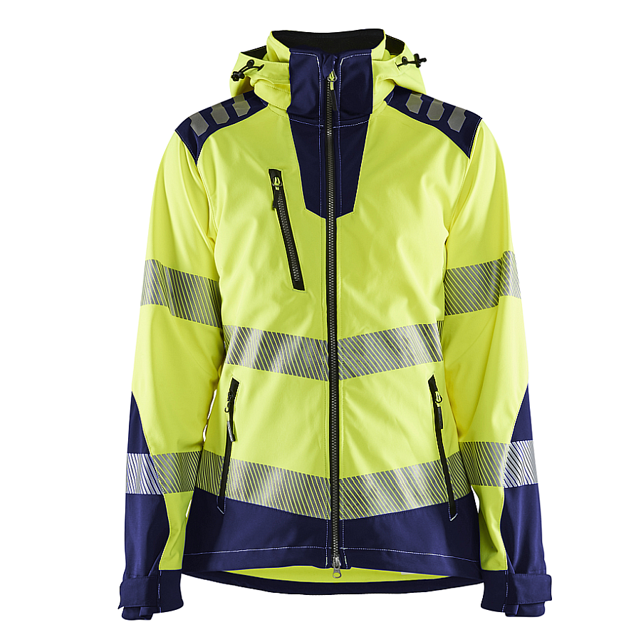 4791 Blakläder® High-Vis Damen Softshell Jacke 4791 Blakläder® High-Vis Damen Softshell Jacke