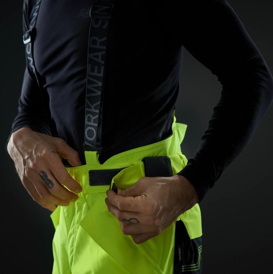 6632 Snickers Bundhose Stretch Hi-Vis Klasse 2