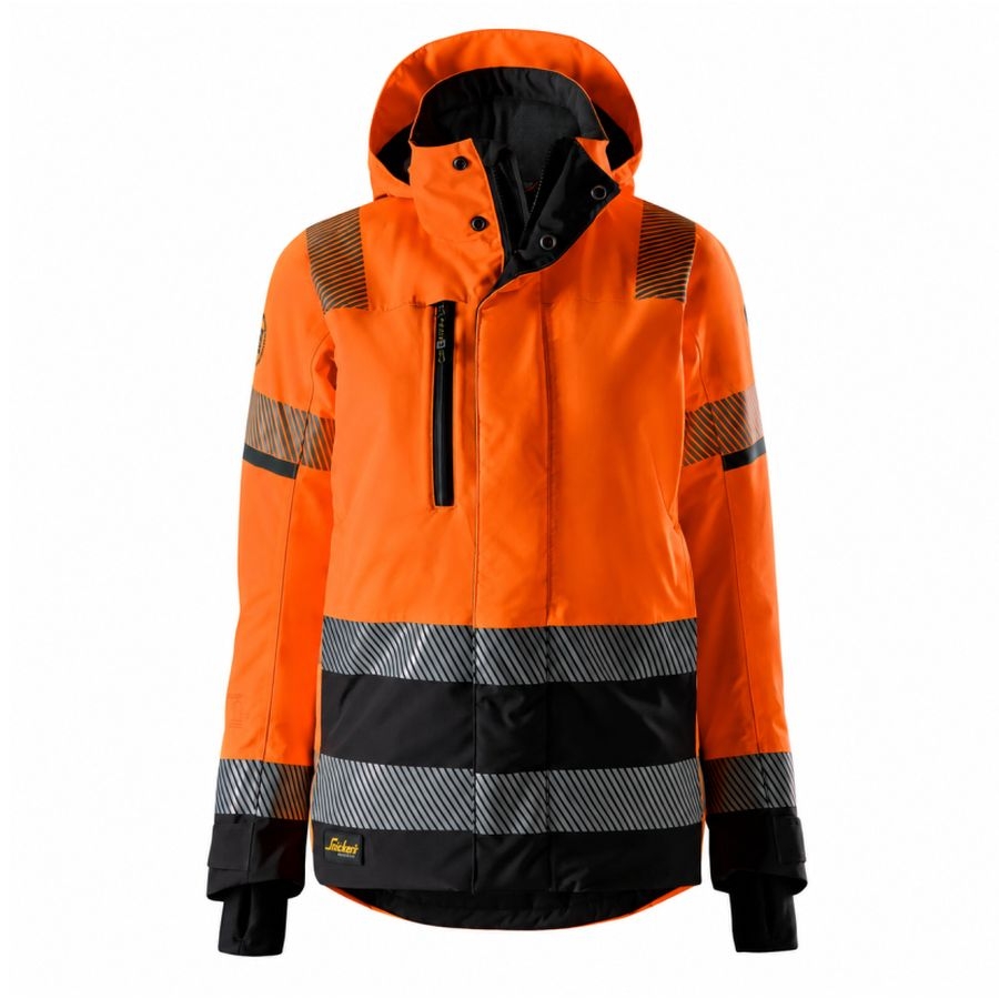 1179 Snickers Warnschutz Stretchjacke Damen Kl 2/3