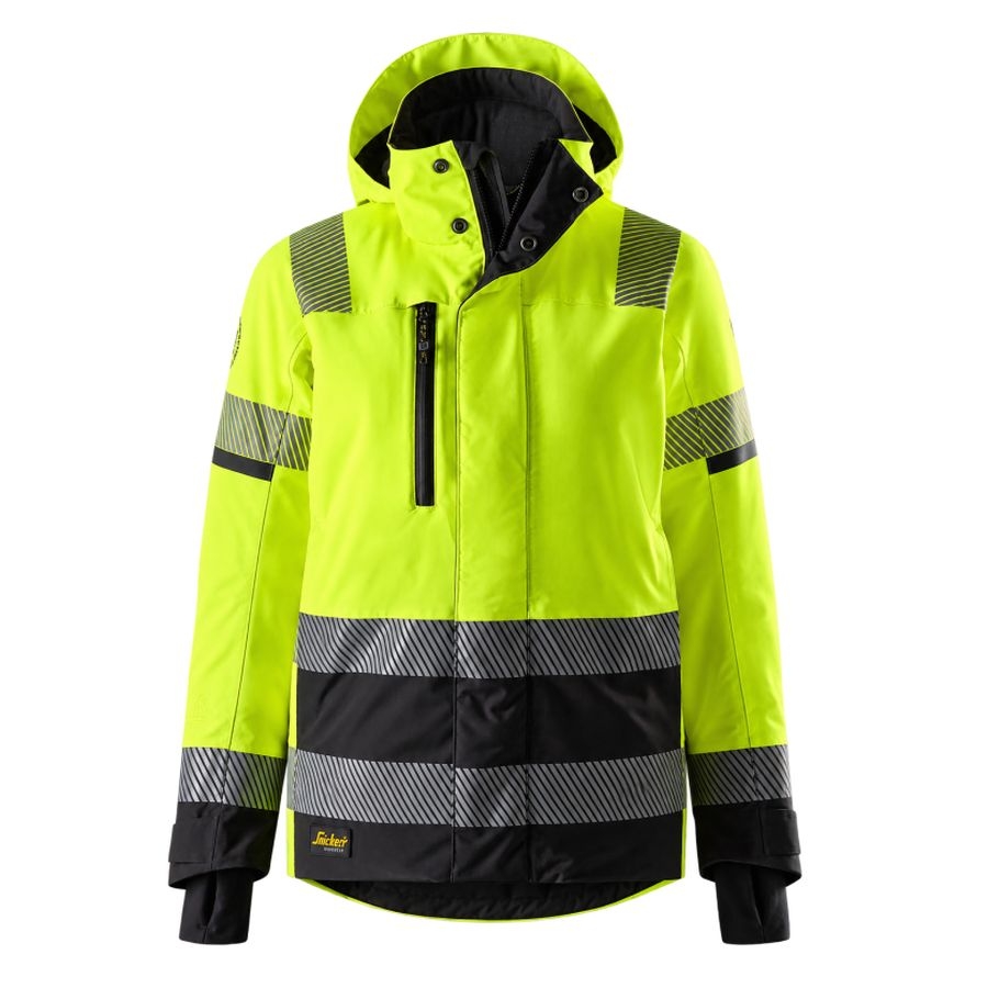 1179 Snickers Warnschutz Stretchjacke Damen Kl 2/3