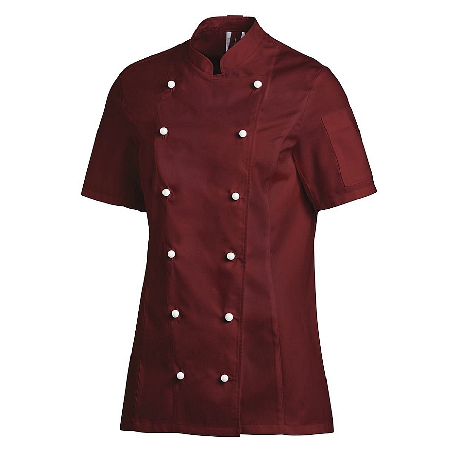 08/2519 Leiber Damen Kochjacke 1/2Arm Mischgewebe 08/2519 Leiber Damen Kochjacke 1/2Arm Mischgewebe