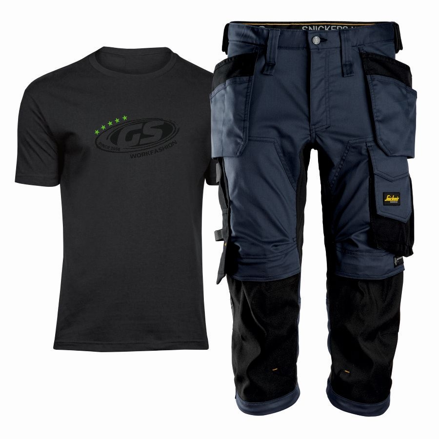 6142 Snickers Piratenhose + Gratis T-Shirt