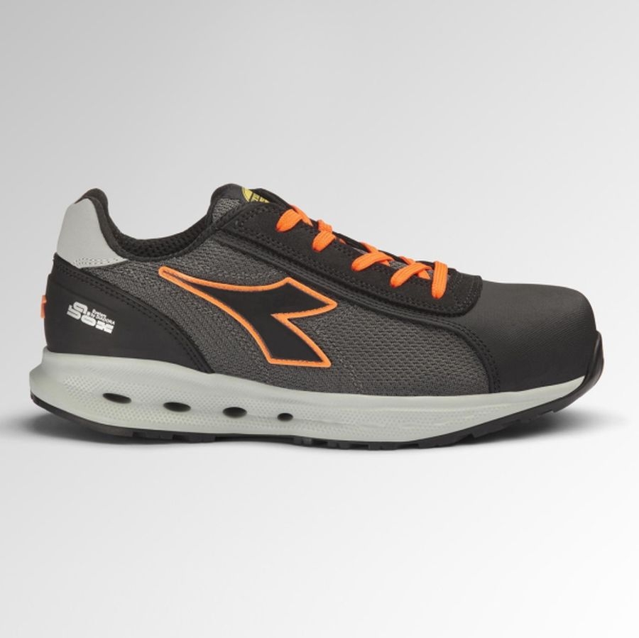grau|orange - C8321