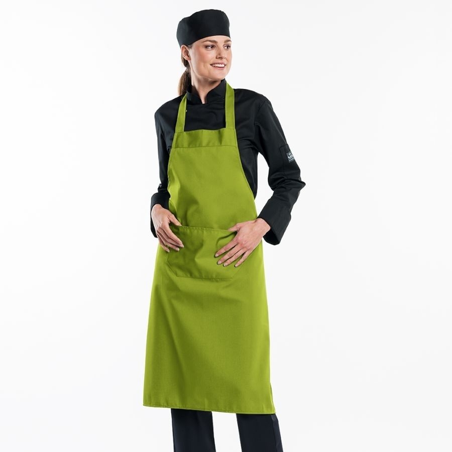 532 Chaud Devant® Latzschürze Olive 532 Chaud Devant® Latzschürze Olive
