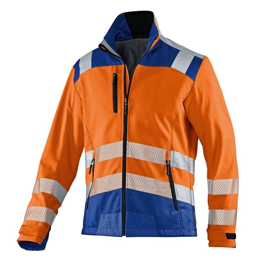 1507 Kübler REFLECTIQ Warnschutz Softshell Jacke
