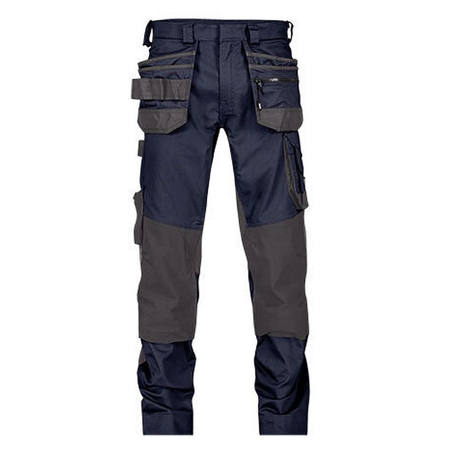 DASSY® Knoxville Stretch-Arbeitsjeans mit Kniepolstertaschen - Größe 54 - JEANSBLAU DASSY® Knoxville Stretch-Arbeitsjeans mit Kniepolstertaschen - Größe 54 - JEANSBLAU