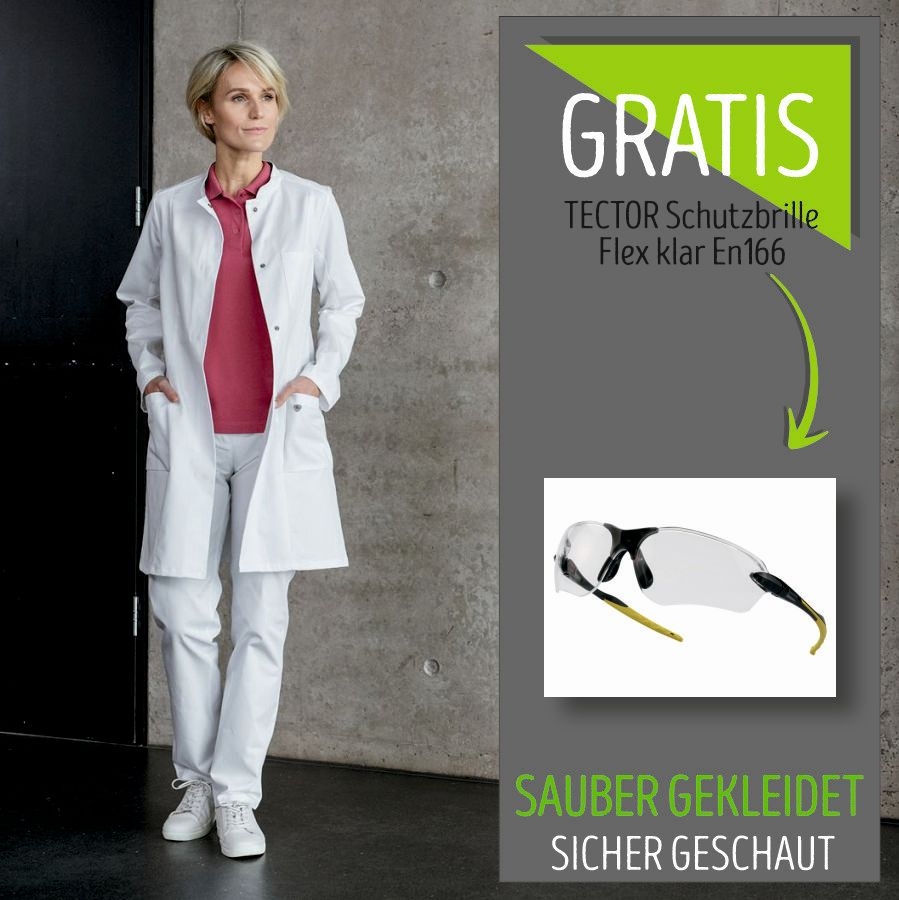 1752 BP Damenmantel 2er Pack+Gratis Schutzbrille 1752 BP Damenmantel 2er Pack+Gratis Schutzbrille