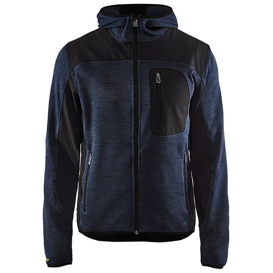 4930 Blakläder® Strickjacke mit Softshelleinsätzen 4930 Blakläder® Strickjacke mit Softshelleinsätzen