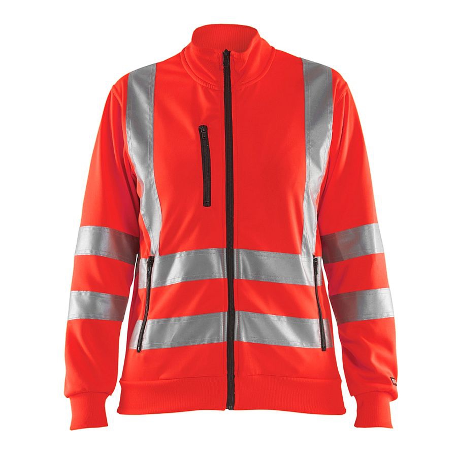 3308 Blakläder® Damen Sweatjacke Warnschutz