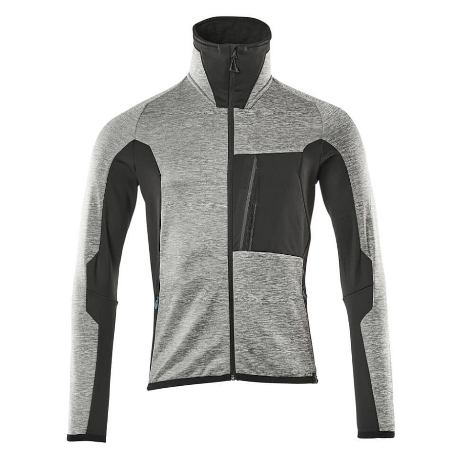 grau-meliert|schwarz - 0809