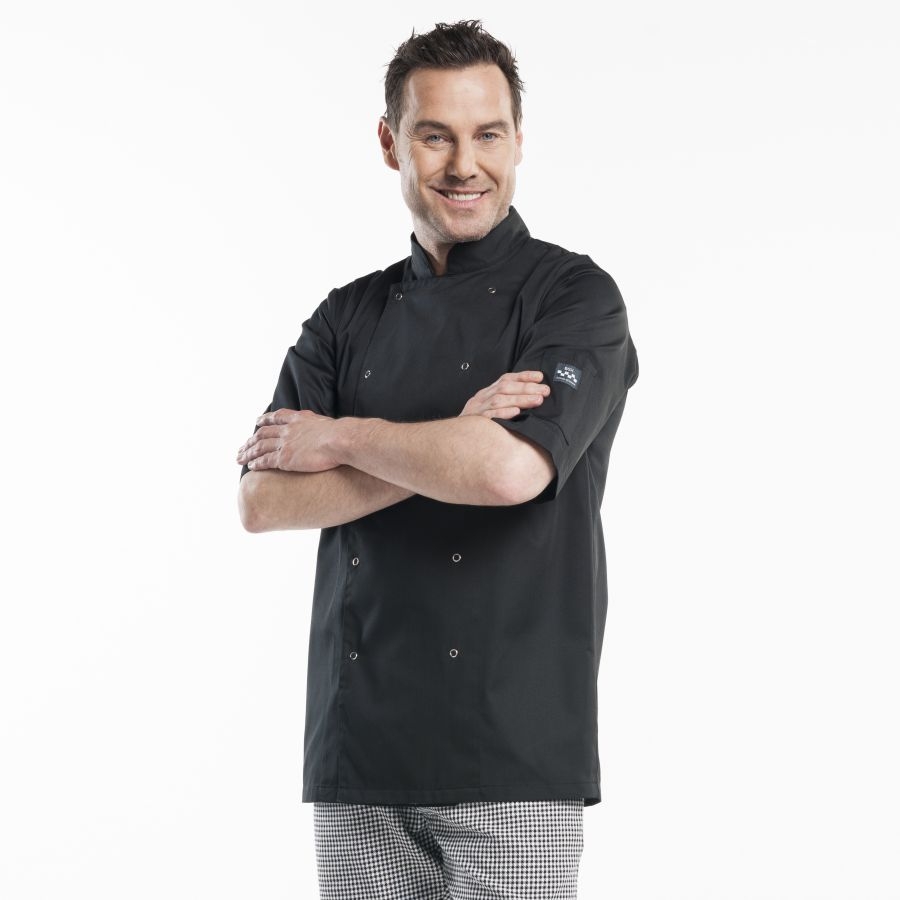 219 Chaud Devant® Kochjacke Hilton Poco schwarz 219 Chaud Devant® Kochjacke Hilton Poco schwarz