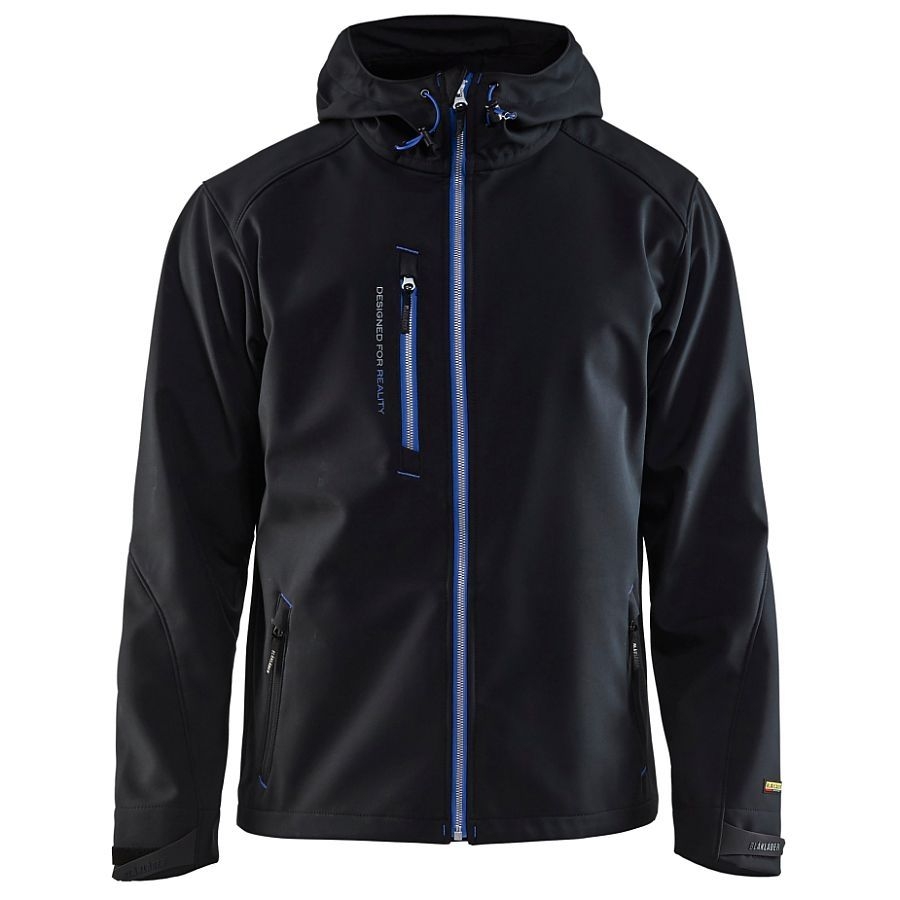 4949 Blakläder® Softshell Jacke mit Kapuze