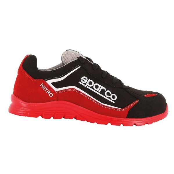 7522RSNR Sparco Arbeitsschuh Nitro black red S3