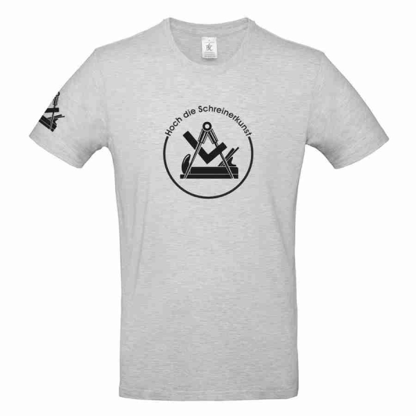 B&C T-Shirt 100% Baumwolle mit Schreiner Logo