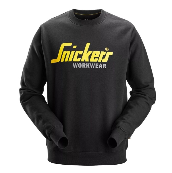 2898 Snickers Klassisches Sweatshirt mit Logo