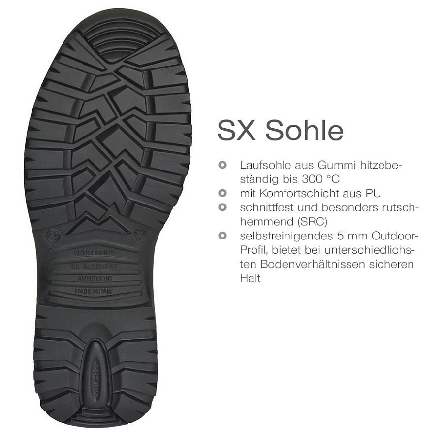MAXGUARD® SX400 SX300 Sicherheitsstiefel S3 Sympatex schwarz 100%wasserdicht 