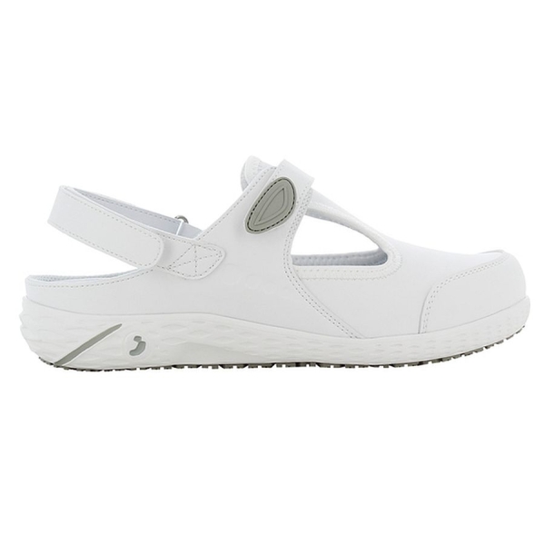 Safety Jogger Clog Carly weiss EN 20347 SRC ESD