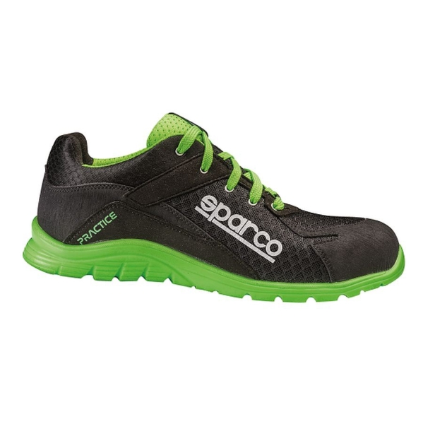 7517NRVF Sparco Arbeitsschuh Practice green S1P